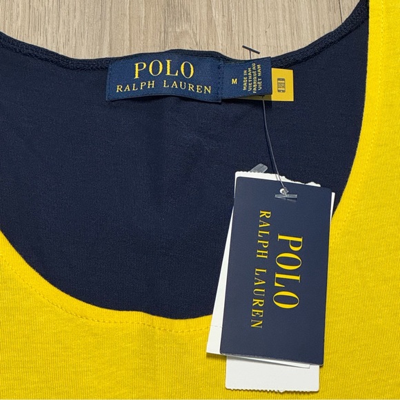Polo Ralph Lauren Polo Beach Colorblock Logo Tank Top Men’s Medium NWT - Picture 4 of 6